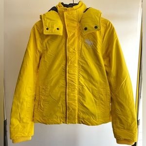 Abercrombie Kids Jacket / XL / Yellow